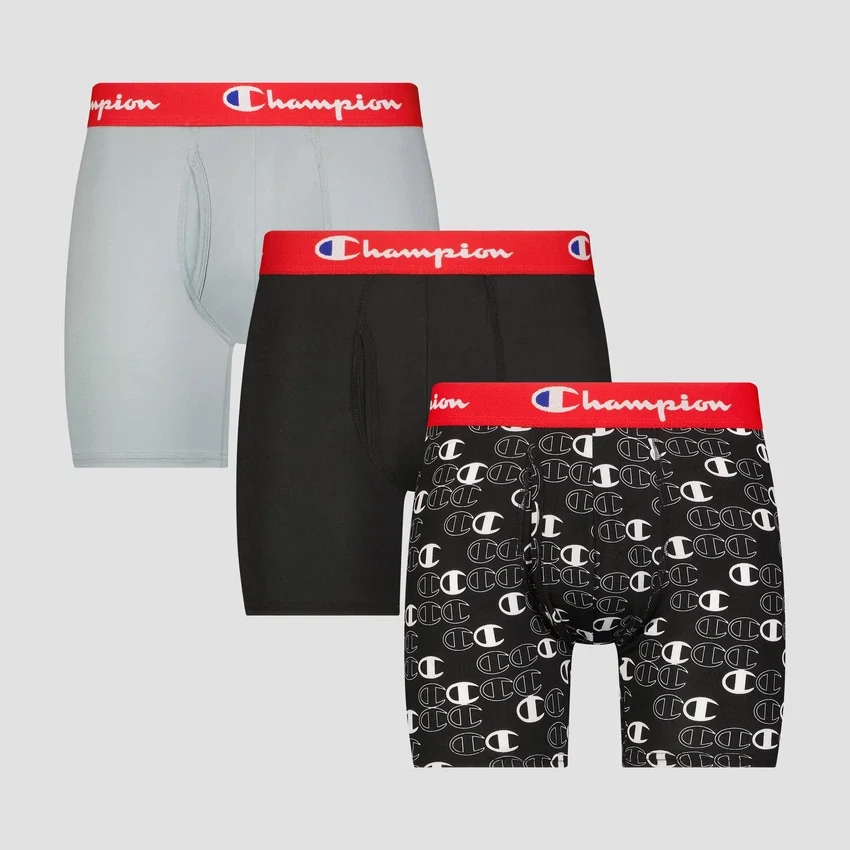 3'lü Paket Performans Boxer Şortu
