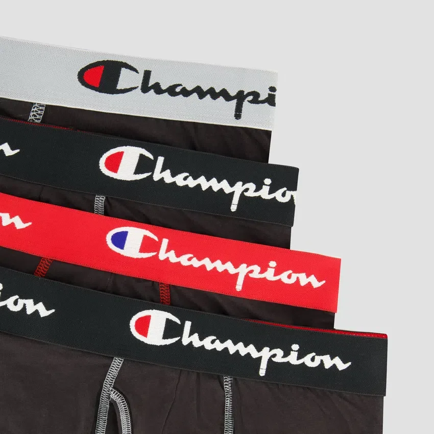 4'lü Paket Pamuklu Streç Boxer Şort