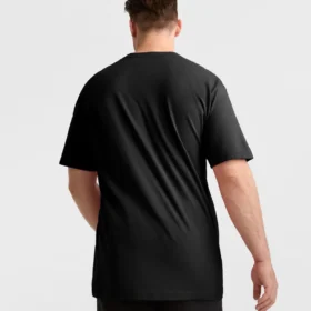 Klasik Grafik Tişört, Tonlu Script Logo – Büyük ve Uzun Boy