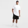 Klasik Tişört, C Logo - Büyük ve Uzun Boy