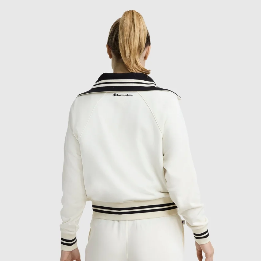 Pitcher Tam Fermuarlı Mockneck Üst, C Logo
