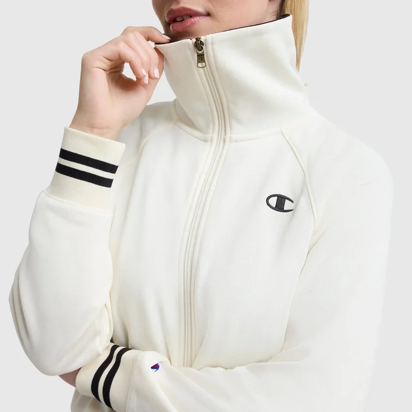 Pitcher Tam Fermuarlı Mockneck Üst, C Logo