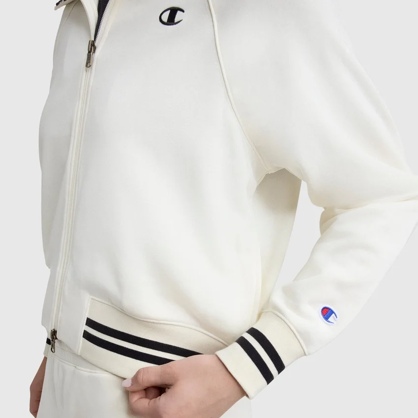 Pitcher Tam Fermuarlı Mockneck Üst, C Logo