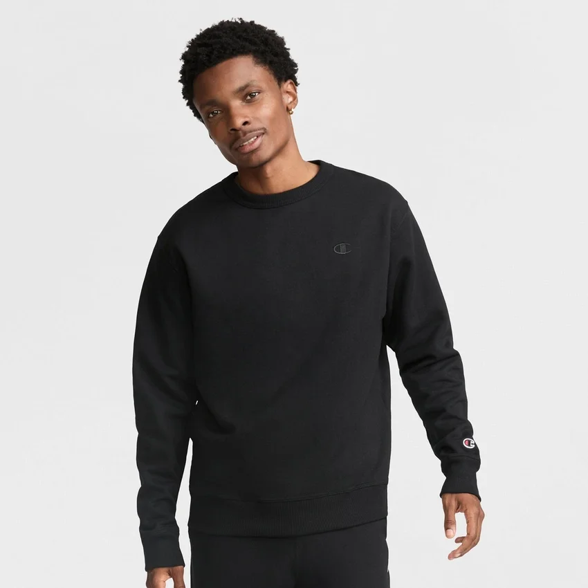Powerblend Bisiklet Yaka Sweatshirt, C Logo