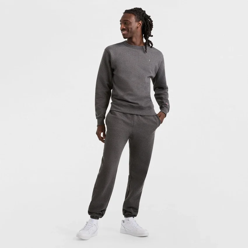Powerblend Bisiklet Yaka Sweatshirt, C Logo