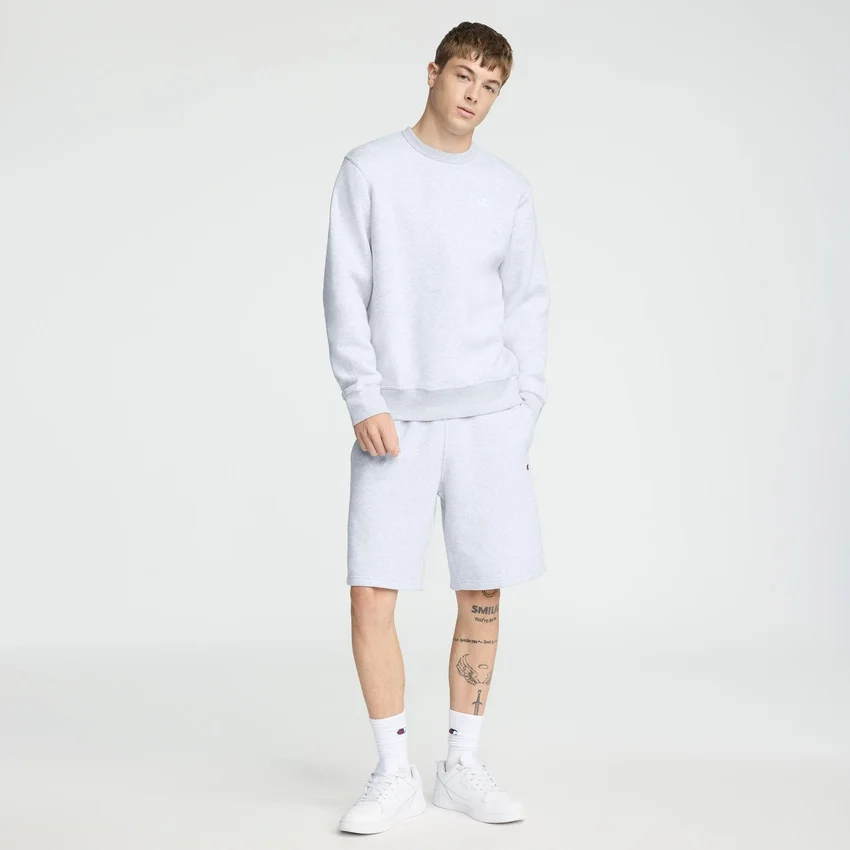 Powerblend Bisiklet Yaka Sweatshirt, C Logo
