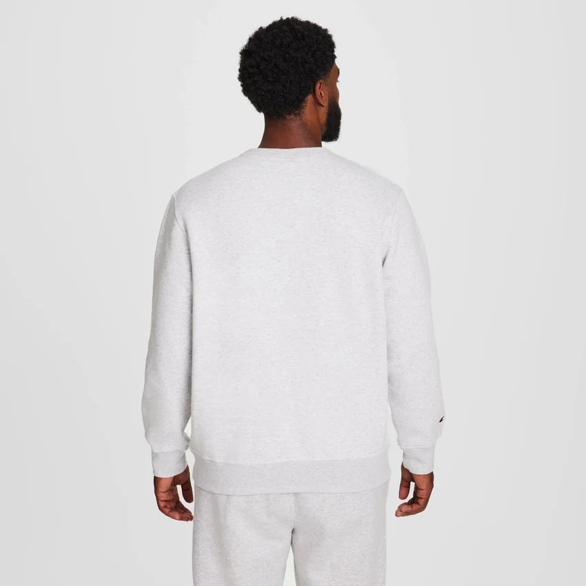 Powerblend Bisiklet Yaka Sweatshirt, C Logo - Büyük ve Uzun Boy
