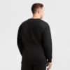 Powerblend Bisiklet Yaka Sweatshirt, C Logo - Büyük ve Uzun Boy