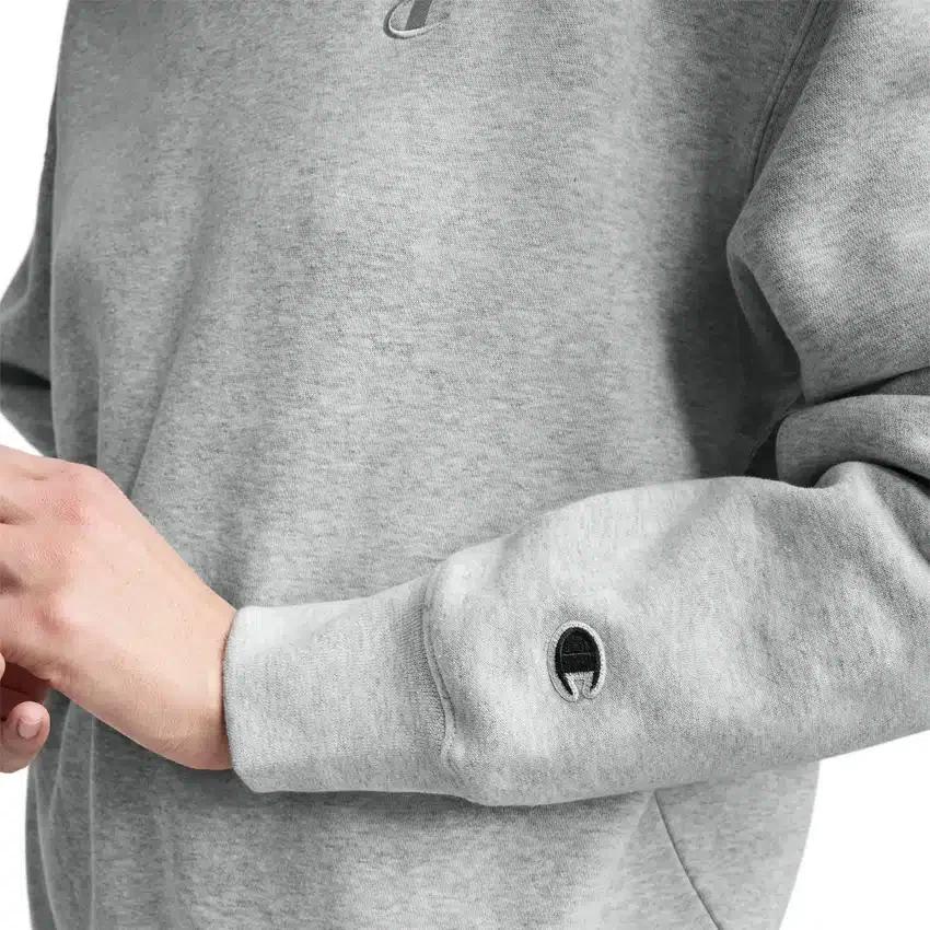 Powerblend Bisiklet Yaka Sweatshirt, Küçük "C"