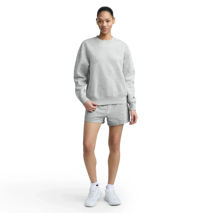Powerblend Bisiklet Yaka Sweatshirt, Küçük "C"