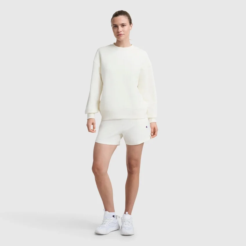 Powerblend Bisiklet Yaka Sweatshirt, Küçük "C"
