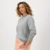 Powerblend Bisiklet Yaka Sweatshirt, Nakışlı Script Logo