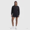 Powerblend Bisiklet Yaka Sweatshirt, Nakışlı Script Logo