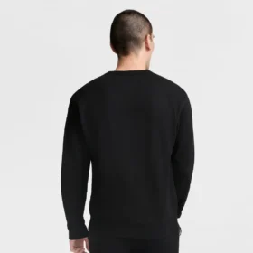 Powerblend Bisiklet Yaka Sweatshirt, Script Logo