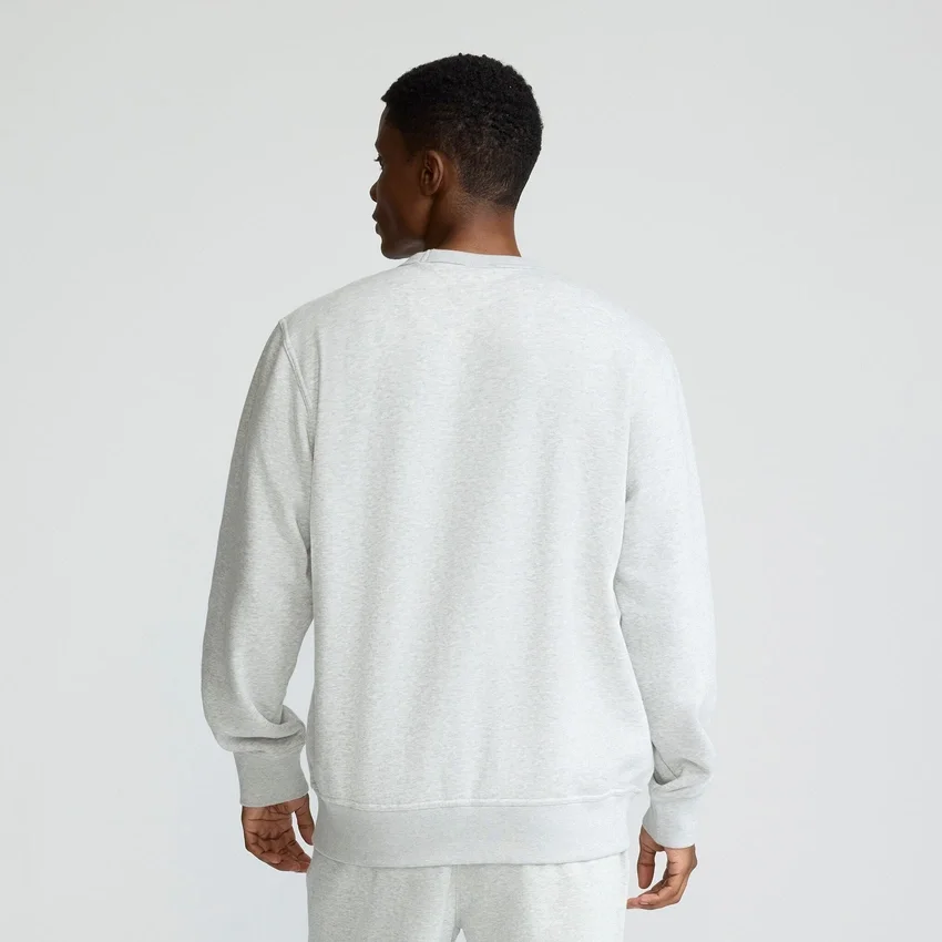 Powerblend Bisiklet Yaka Sweatshirt, Script Logo