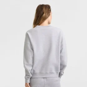 Powerblend Bisiklet Yaka Sweatshirt, Script Logo
