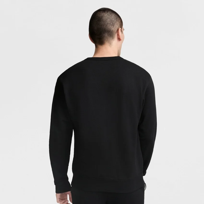 Powerblend Bisiklet Yaka Sweatshirt, Script Logo