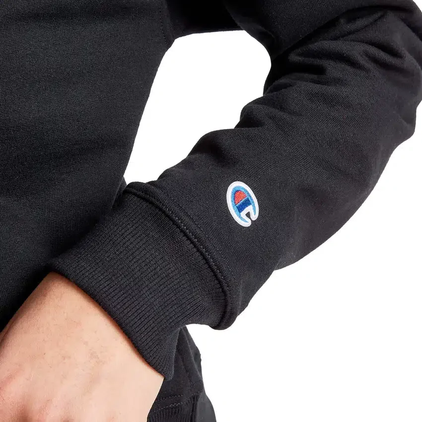 Powerblend Bisiklet Yaka Sweatshirt, Script Logo