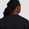 Powerblend Bisiklet Yaka Sweatshirt, Tonlu Script Logo