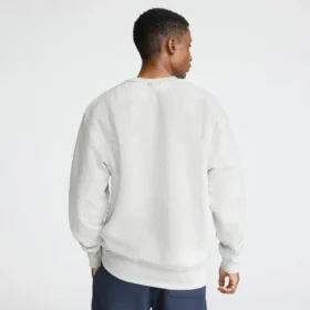 Reverse Weave Bisiklet Yaka Sweatshirt, C Logo