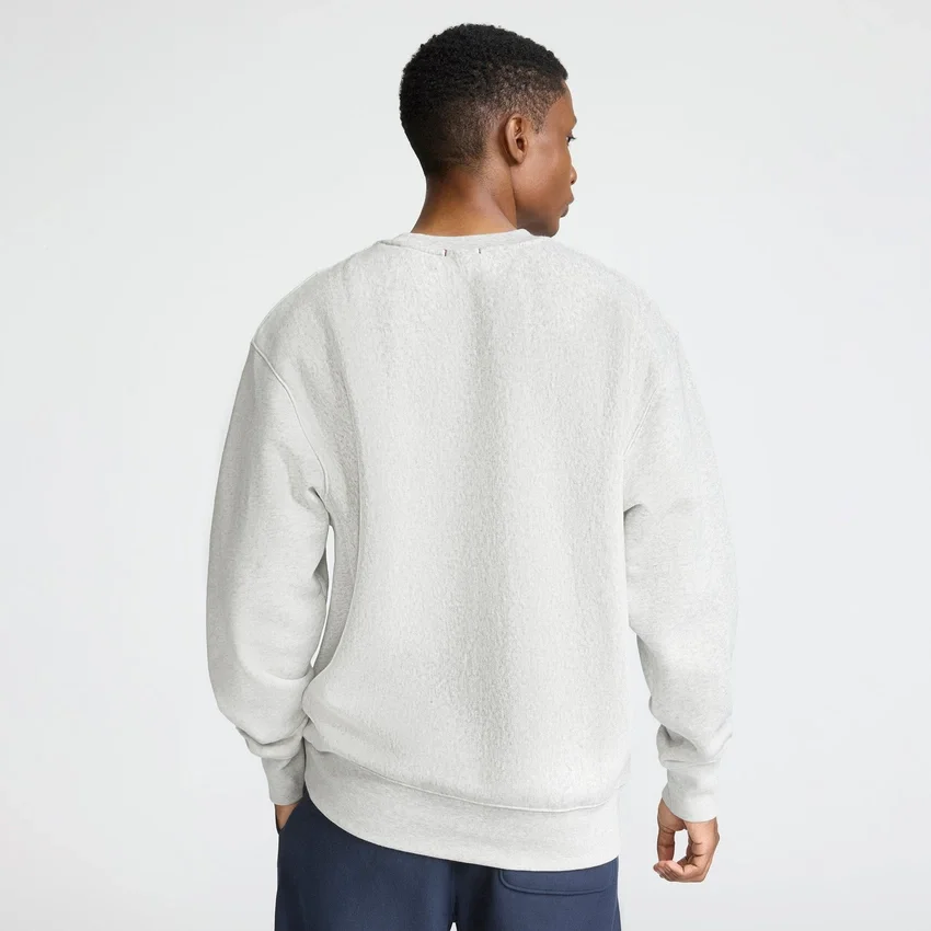 Reverse Weave Bisiklet Yaka Sweatshirt, C Logo