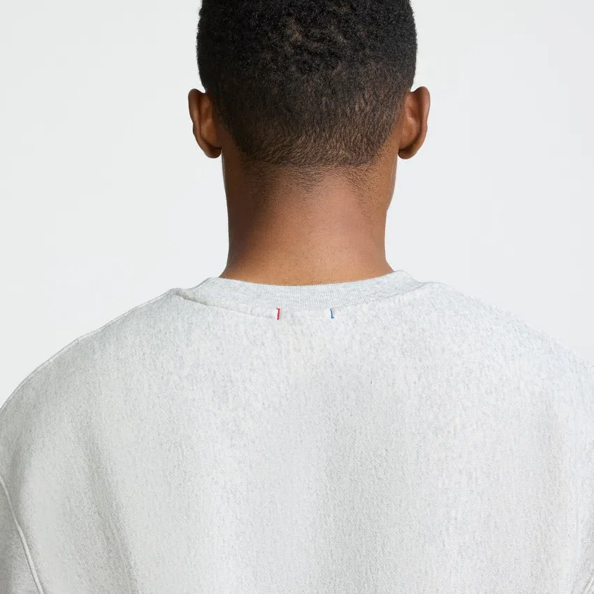 Reverse Weave Bisiklet Yaka Sweatshirt, C Logo