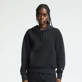 Reverse Weave Kapüşonlu Sweatshirt