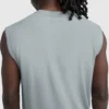 Sport Crewneck Muscle Tişört, Script Logo
