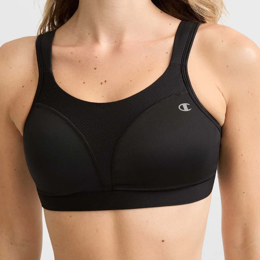 Spot Comfort Yüksek Etkili Spor Sütyeni, C Logo