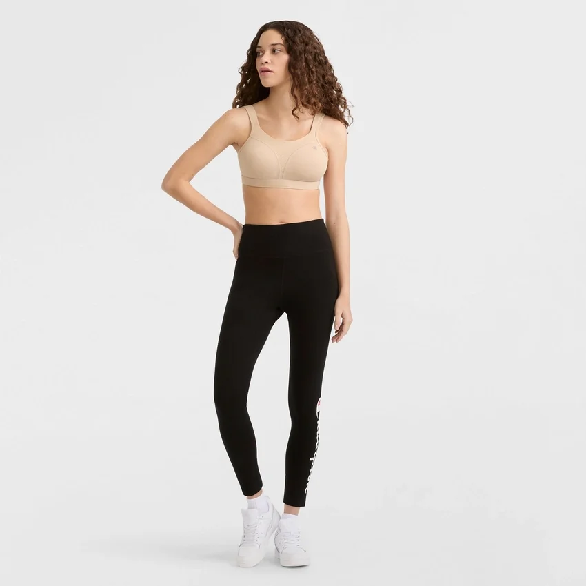 Spot Comfort Yüksek Etkili Spor Sütyeni, C Logo